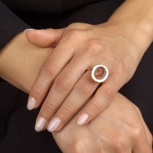 ANELLO CON CORNIOLA INCISA  - Asta Gioielli - Associazione Nazionale - Case d'Asta italiane