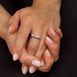 ANELLO RIVIERA CON DIAMANTI  - Asta Gioielli - Associazione Nazionale - Case d'Asta italiane