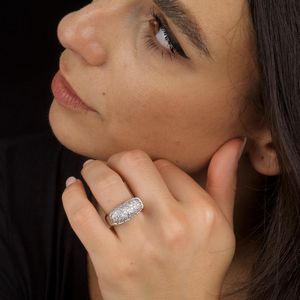 ANELLO CON DIAMANTI  - Asta Gioielli - Associazione Nazionale - Case d'Asta italiane