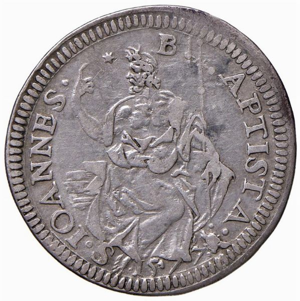 FIRENZE. FRANCESCO I DE&rsquo; MEDICI (1574-1587) TESTONE 1577  - Asta Medaglie napoleoniche, monete toscane di grande modulo. Aurea: monete e medaglie d'oro - Associazione Nazionale - Case d'Asta italiane