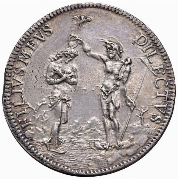 FIRENZE. COSIMO III DE&rsquo; MEDICI (1670-1723) PIASTRA 1679  - Asta Medaglie napoleoniche, monete toscane di grande modulo. Aurea: monete e medaglie d'oro - Associazione Nazionale - Case d'Asta italiane