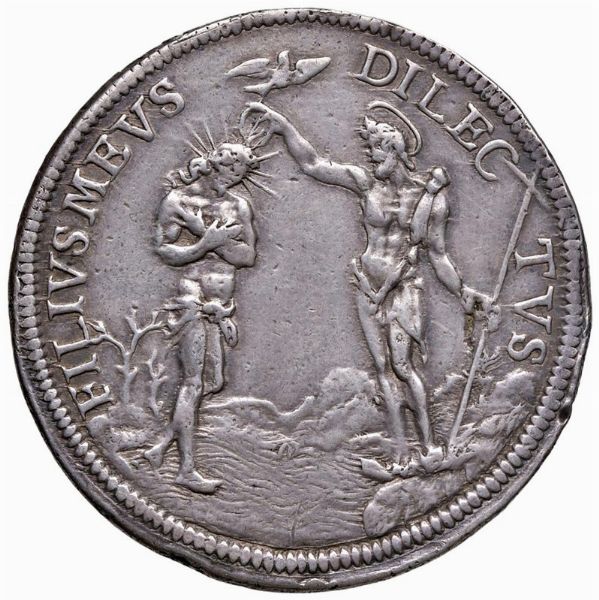 FIRENZE. COSIMO III DE&rsquo; MEDICI (1670-1723) PIASTRA 1680  - Asta Medaglie napoleoniche, monete toscane di grande modulo. Aurea: monete e medaglie d'oro - Associazione Nazionale - Case d'Asta italiane