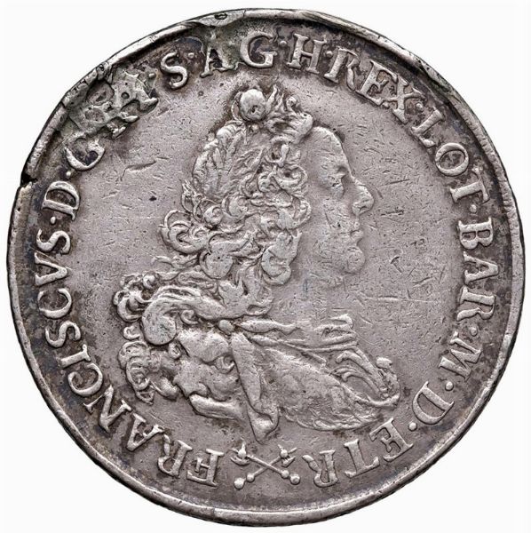 FIRENZE. FRANCESCO II DI LORENA (1737-1765) FRANCESCONE 1763  - Asta Medaglie napoleoniche, monete toscane di grande modulo. Aurea: monete e medaglie d'oro - Associazione Nazionale - Case d'Asta italiane