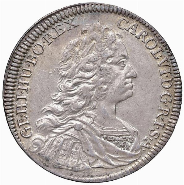 AUSTRIA. HOLMUTZ. ARCIVESCOVO WOLFGANG GRAF VON SCHRATTENBACH (1711-1738) TALLERO 1714  - Asta Medaglie napoleoniche, monete toscane di grande modulo. Aurea: monete e medaglie d'oro - Associazione Nazionale - Case d'Asta italiane