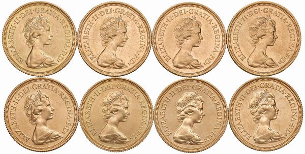 GRAN BRETAGNA. OTTO STERLINE  - Asta Medaglie napoleoniche, monete toscane di grande modulo. Aurea: monete e medaglie d'oro - Associazione Nazionale - Case d'Asta italiane