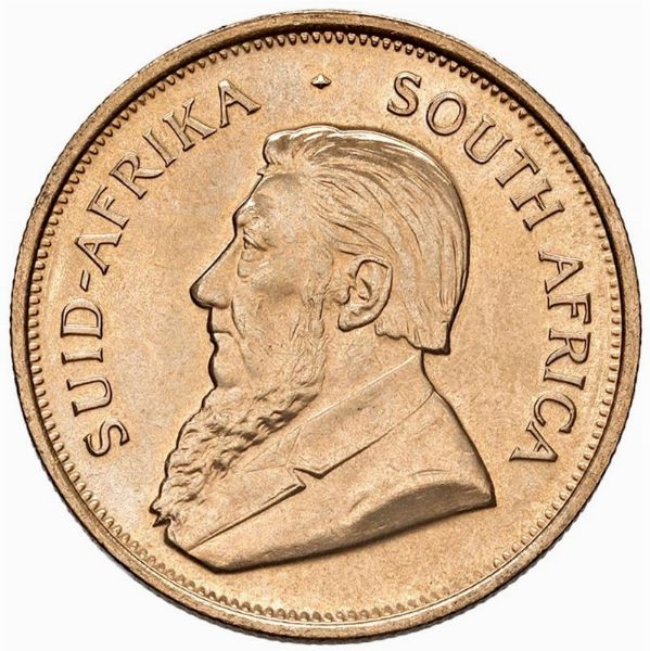 SUDAFRICA. KRUGERRAND 1974  - Asta Medaglie napoleoniche, monete toscane di grande modulo. Aurea: monete e medaglie d'oro - Associazione Nazionale - Case d'Asta italiane