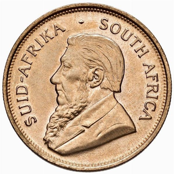 SUDAFRICA. KRUGERRAND 1975  - Asta Medaglie napoleoniche, monete toscane di grande modulo. Aurea: monete e medaglie d'oro - Associazione Nazionale - Case d'Asta italiane