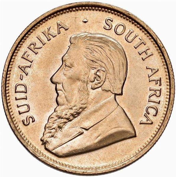 SUDAFRICA. KRUGERRAND 1975  - Asta Medaglie napoleoniche, monete toscane di grande modulo. Aurea: monete e medaglie d'oro - Associazione Nazionale - Case d'Asta italiane