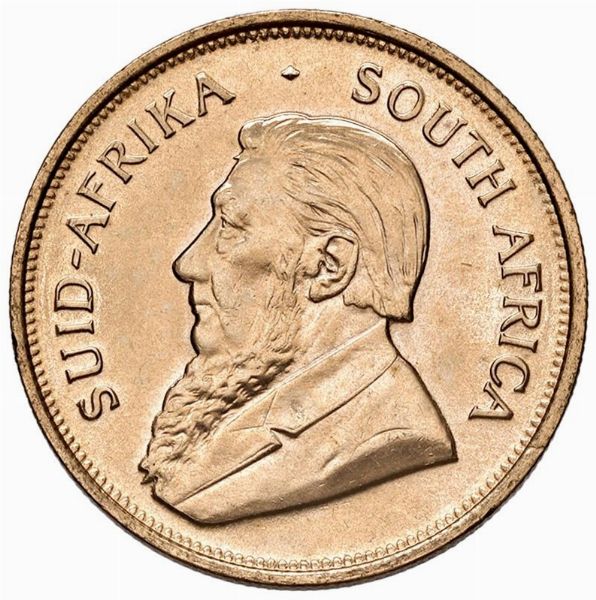 SUDAFRICA. KRUGERRAND 1975  - Asta Medaglie napoleoniche, monete toscane di grande modulo. Aurea: monete e medaglie d'oro - Associazione Nazionale - Case d'Asta italiane