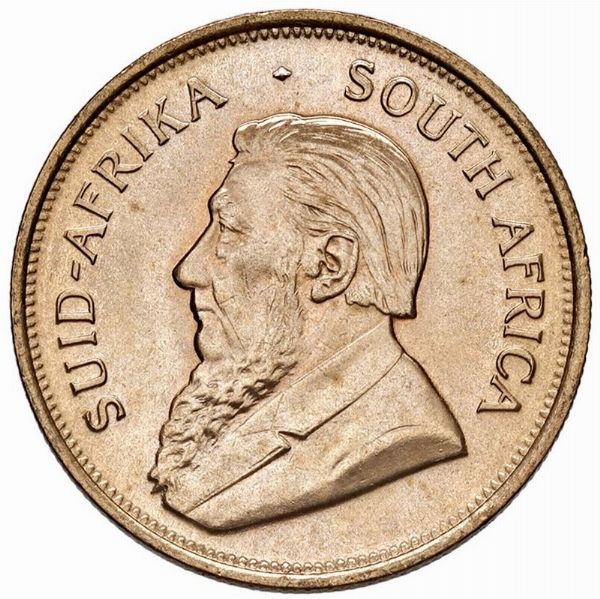 SUDAFRICA. KRUGERRAND 1975  - Asta Medaglie napoleoniche, monete toscane di grande modulo. Aurea: monete e medaglie d'oro - Associazione Nazionale - Case d'Asta italiane