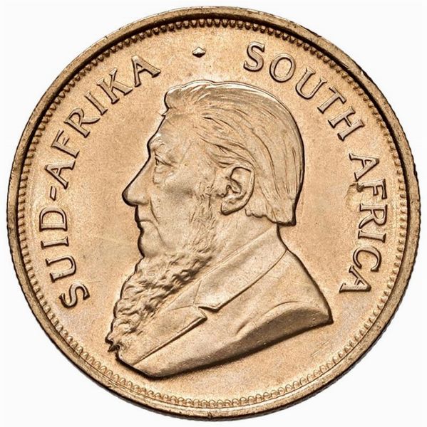 SUDAFRICA. KRUGERRAND 1975  - Asta Medaglie napoleoniche, monete toscane di grande modulo. Aurea: monete e medaglie d'oro - Associazione Nazionale - Case d'Asta italiane