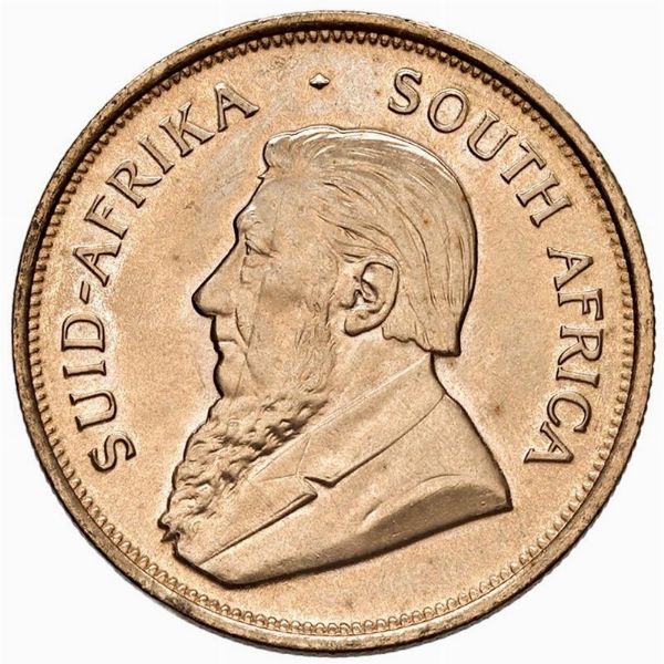 SUDAFRICA. KRUGERRAND 1975  - Asta Medaglie napoleoniche, monete toscane di grande modulo. Aurea: monete e medaglie d'oro - Associazione Nazionale - Case d'Asta italiane