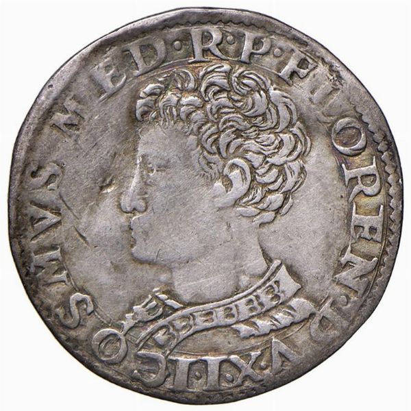 FIRENZE. COSIMO I DE&rsquo; MEDICI (1537-1574) LIRA  - Asta Medaglie napoleoniche, monete toscane di grande modulo. Aurea: monete e medaglie d'oro - Associazione Nazionale - Case d'Asta italiane