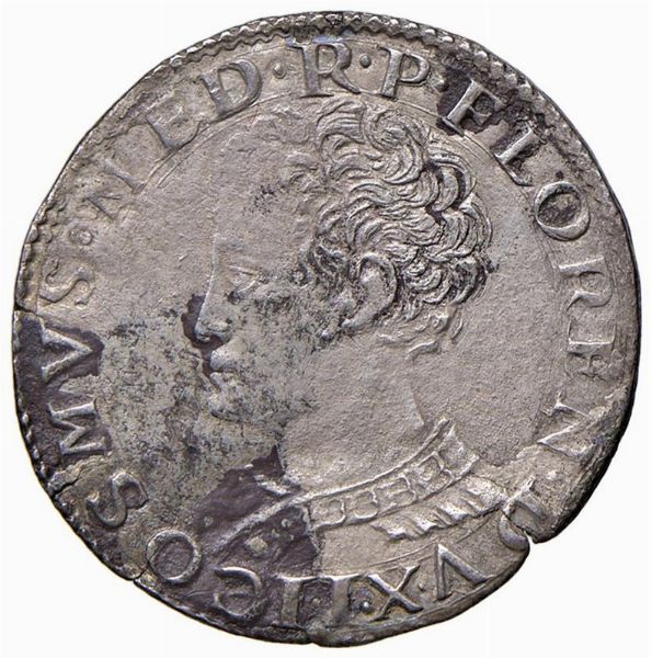 FIRENZE. COSIMO I DE&rsquo; MEDICI (1537-1574) LIRA  - Asta Medaglie napoleoniche, monete toscane di grande modulo. Aurea: monete e medaglie d'oro - Associazione Nazionale - Case d'Asta italiane