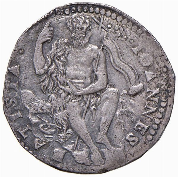 FIRENZE. COSIMO I DE&rsquo; MEDICI (1537-1574) TESTONE III SERIE  - Asta Medaglie napoleoniche, monete toscane di grande modulo. Aurea: monete e medaglie d'oro - Associazione Nazionale - Case d'Asta italiane