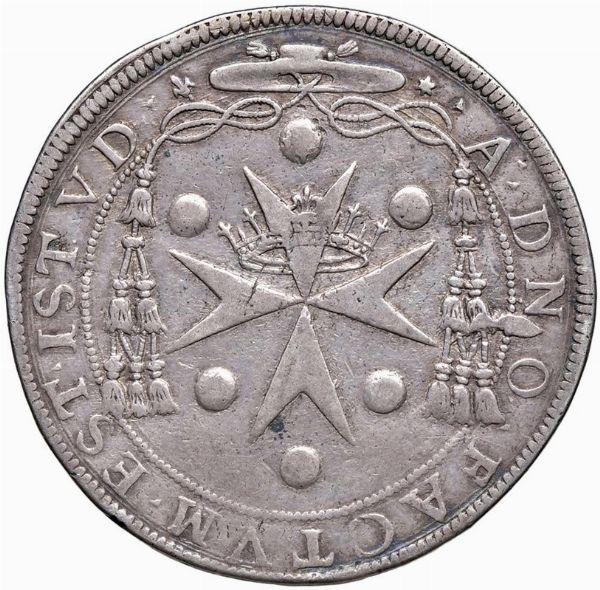 FIRENZE. FERDINANDO I DE&rsquo; MEDICI (1587-1609) PIASTRA 1588  - Asta Medaglie napoleoniche, monete toscane di grande modulo. Aurea: monete e medaglie d'oro - Associazione Nazionale - Case d'Asta italiane