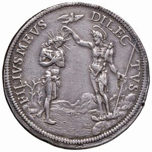 FIRENZE. COSIMO III DE&rsquo; MEDICI (1670-1723) PIASTRA 1680  - Asta Medaglie napoleoniche, monete toscane di grande modulo. Aurea: monete e medaglie d'oro - Associazione Nazionale - Case d'Asta italiane