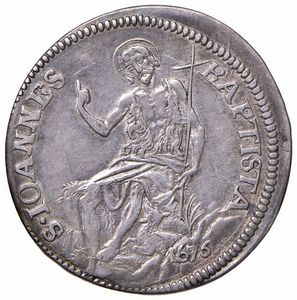 FIRENZE. COSIMO III DE&rsquo; MEDICI (1670-1723) TESTONE 1676  - Asta Medaglie napoleoniche, monete toscane di grande modulo. Aurea: monete e medaglie d'oro - Associazione Nazionale - Case d'Asta italiane