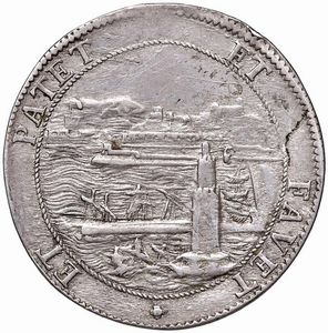 LIVORNO. COSIMO III DE&rsquo; MEDICI (1670-1723) TOLLERO 1698  - Asta Medaglie napoleoniche, monete toscane di grande modulo. Aurea: monete e medaglie d'oro - Associazione Nazionale - Case d'Asta italiane