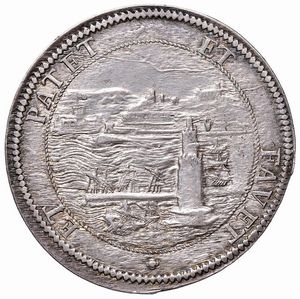 LIVORNO. COSIMO III DE&rsquo; MEDICI (1670-1723) TOLLERO 1698  - Asta Medaglie napoleoniche, monete toscane di grande modulo. Aurea: monete e medaglie d'oro - Associazione Nazionale - Case d'Asta italiane