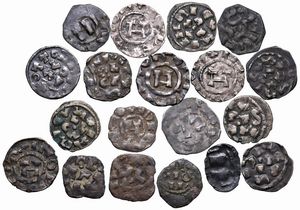 LUCCA. DICIANNOVE DENARI REPUBBLICANI (SECC. XI-XIII)  - Asta Medaglie napoleoniche, monete toscane di grande modulo. Aurea: monete e medaglie d'oro - Associazione Nazionale - Case d'Asta italiane