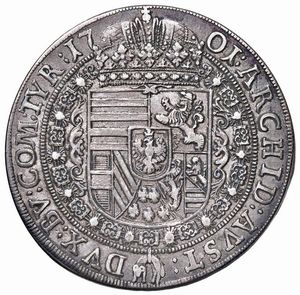 AUSTRIA. SACRO ROMANO IMPERO. LEOPOLDO I (1658-1705) TALLERO 1701 HALL  - Asta Medaglie napoleoniche, monete toscane di grande modulo. Aurea: monete e medaglie d'oro - Associazione Nazionale - Case d'Asta italiane