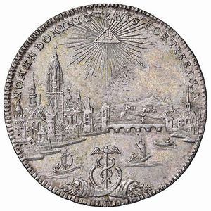 GERMANIA. FRANCOFORTE. GIUSEPPE II (1765-1790) TALLERO 1772  - Asta Medaglie napoleoniche, monete toscane di grande modulo. Aurea: monete e medaglie d'oro - Associazione Nazionale - Case d'Asta italiane