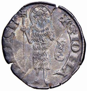 FIRENZE. REPUBBLICA (SEC.XIII-1532) POPOLINO I SERIE (PROVVISIONE DEL 1296)  - Asta Medaglie napoleoniche, monete toscane di grande modulo. Aurea: monete e medaglie d'oro - Associazione Nazionale - Case d'Asta italiane