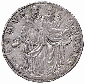 FIRENZE. ALESSANDRO DE&rsquo; MEDICI DUCA DELLA REPUBBLICA FIORENTINA (1532-1537) TESTONE  - Asta Medaglie napoleoniche, monete toscane di grande modulo. Aurea: monete e medaglie d'oro - Associazione Nazionale - Case d'Asta italiane