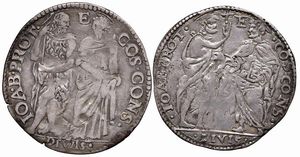 FIRENZE. COSIMO I DE&rsquo; MEDICI (1537-1574) DUE GIULII  - Asta Medaglie napoleoniche, monete toscane di grande modulo. Aurea: monete e medaglie d'oro - Associazione Nazionale - Case d'Asta italiane