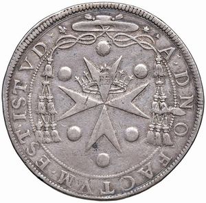 FIRENZE. FERDINANDO I DE&rsquo; MEDICI (1587-1609) PIASTRA 1588  - Asta Medaglie napoleoniche, monete toscane di grande modulo. Aurea: monete e medaglie d'oro - Associazione Nazionale - Case d'Asta italiane