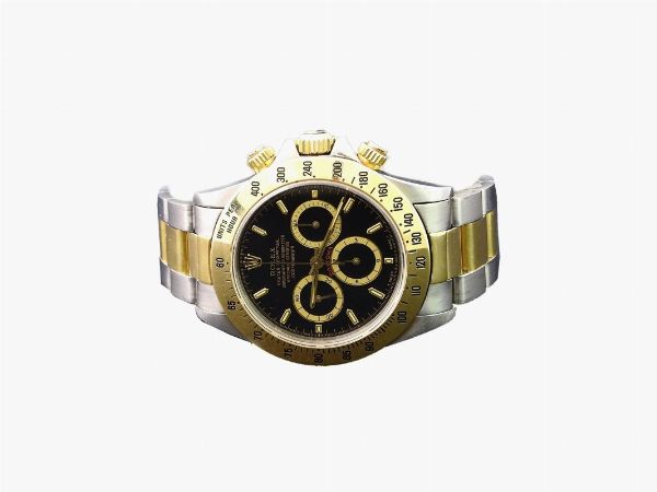 Orologio Rolex Daytona  da polso per uomo acciaio e oro  - Asta Asta 137 parte I - Gioielli e Orologi - Associazione Nazionale - Case d'Asta italiane