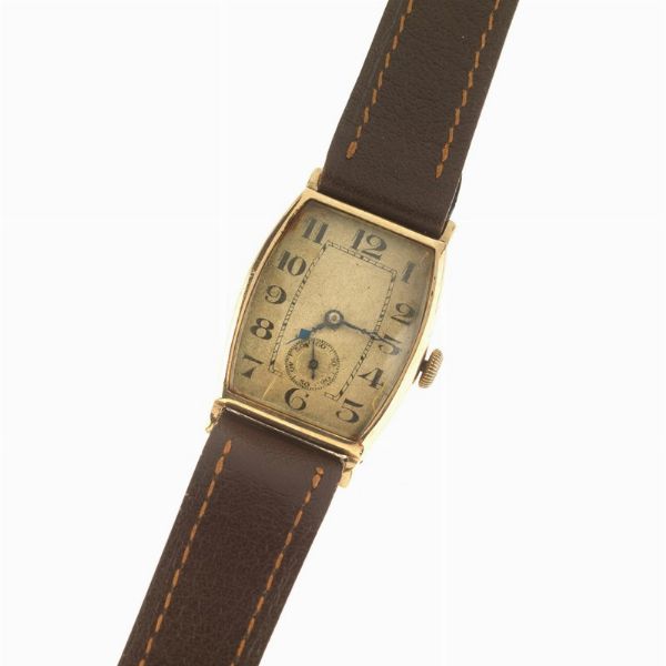 OROLOGIO DA POLSO IN ORO A BASSO TITOLO  - Asta Orologi e penne - Associazione Nazionale - Case d'Asta italiane