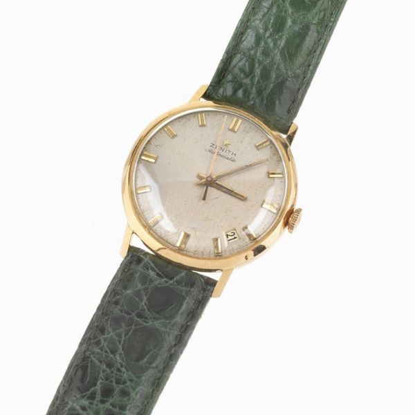 ZENITH STELLINA OROLOGIO AUTOMATICO IN ORO  - Asta Orologi e penne - Associazione Nazionale - Case d'Asta italiane