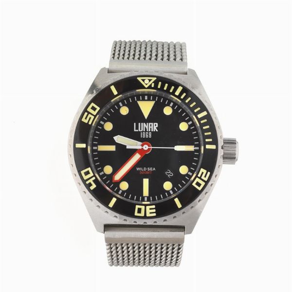 LUNAR 1969 OROLOGIO DA POLSO IN ACCIAIO  - Asta Orologi e penne - Associazione Nazionale - Case d'Asta italiane