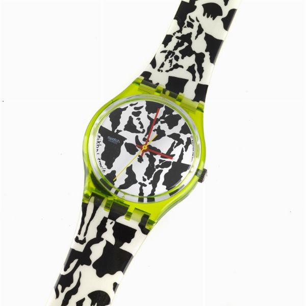 SWATCH LOTTO DI CINQUE OROLOGI DA POLSO  - Asta Orologi e penne - Associazione Nazionale - Case d'Asta italiane