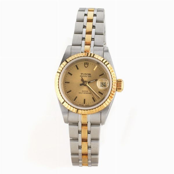 TUDOR PRINCESS LADY ACCIAIO E ORO REF. 225033 N. H4512XX ANNO 2005  - Asta Orologi e penne - Associazione Nazionale - Case d'Asta italiane
