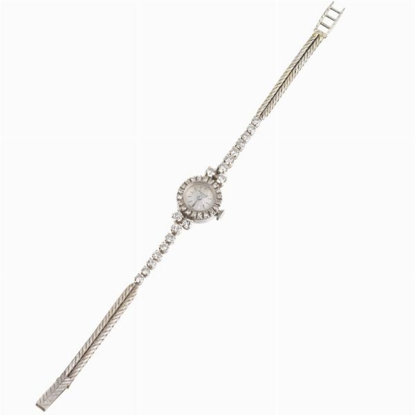 BAUME & MERCIER OROLOGIO DA DONNA IN ORO BIANCO  - Asta Orologi e penne - Associazione Nazionale - Case d'Asta italiane