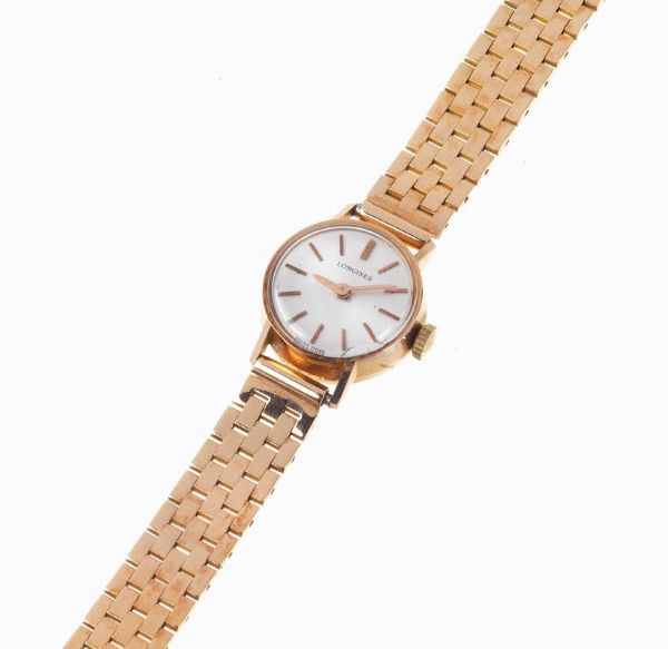 LONGINES : LONGINES OROLOGIO DA DONNA IN ORO  - Asta Orologi e penne - Associazione Nazionale - Case d'Asta italiane