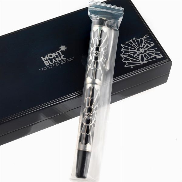 MONTBLANC : MONTBLANC "OCTAVIAN" PENNA STILOGRAFICA SERIE PATRON OF ART EDIZIONE LIMITATA N. 4742/4810, ANNO 1993  - Asta Orologi e penne - Associazione Nazionale - Case d'Asta italiane