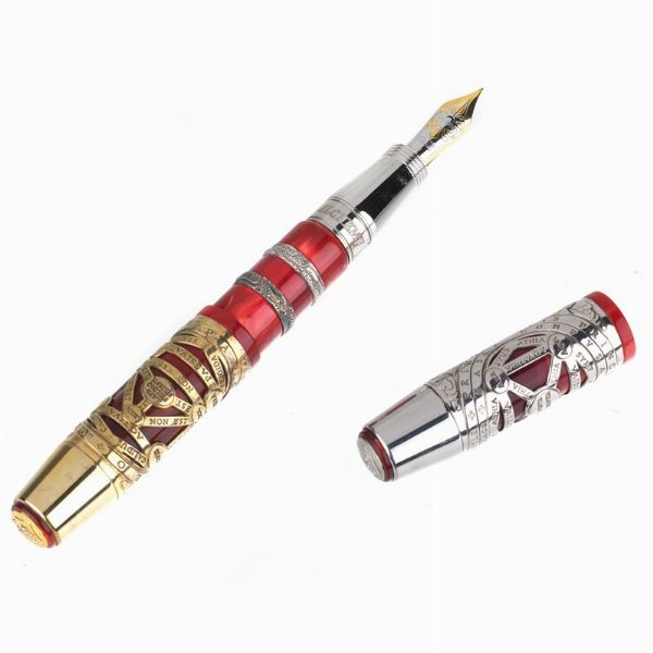 VISCONTI : VISCONTI ALCHEMY MULTIPEN PENNA STILOGRAFICA EDIZIONE LIMITATA N. 0927/1038  - Asta Orologi e penne - Associazione Nazionale - Case d'Asta italiane