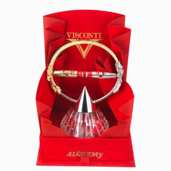 VISCONTI : VISCONTI ALCHEMY MULTIPEN PENNA STILOGRAFICA EDIZIONE LIMITATA N. 0927/1038  - Asta Orologi e penne - Associazione Nazionale - Case d'Asta italiane
