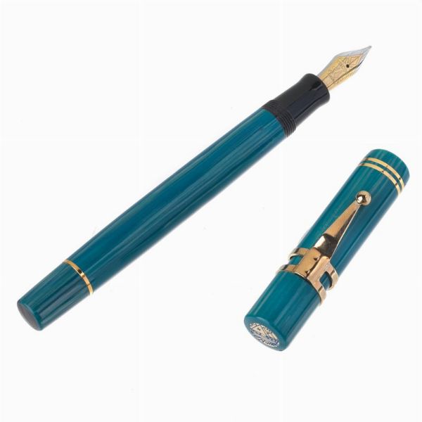 VISCONTI : VISCONTI CARAVEL NINA PENNA STILOGRAFICA EDIZIONE LIMITATA SERIE CARAVELLE N. 372/500  - Asta Orologi e penne - Associazione Nazionale - Case d'Asta italiane
