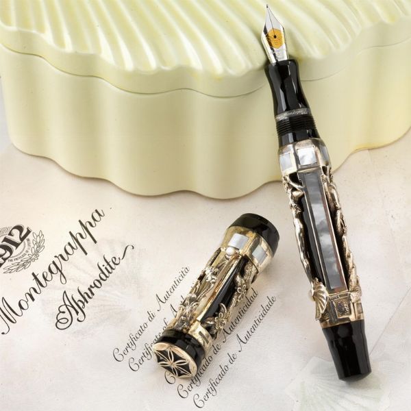 MONTEGRAPPA "APHRODITE " PENNA STILOGRAFICA EDIZIONE LIMITATA N. 1890/1912  - Asta Orologi e penne - Associazione Nazionale - Case d'Asta italiane