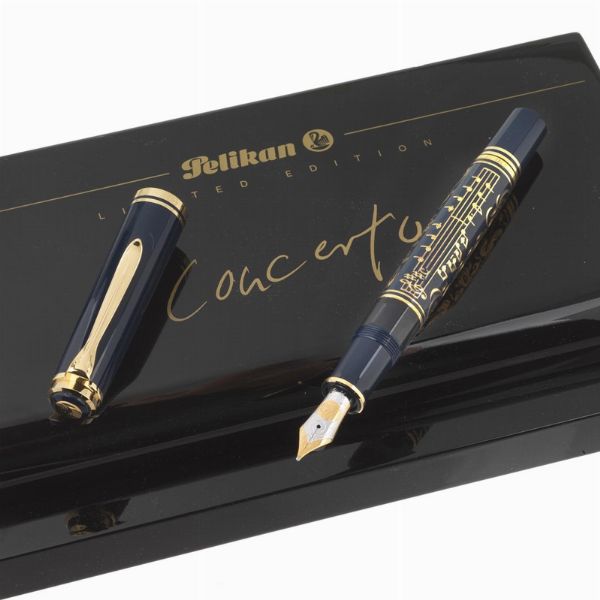 PELIKAN CONCERTO EDIZIONE LIMITATA PENNA STILOGRAFICA N. 0878/4000  - Asta Orologi e penne - Associazione Nazionale - Case d'Asta italiane