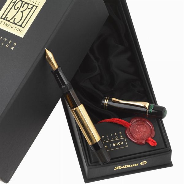 PELIKAN ORIGINALS 1931 PENNA STILOGRAFICA EDIZIONE LIMITATA N. 3169/5000  - Asta Orologi e penne - Associazione Nazionale - Case d'Asta italiane