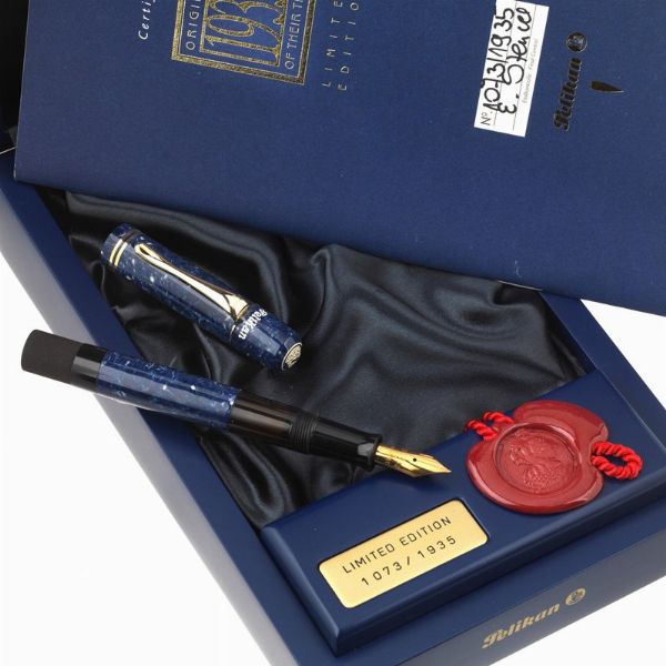 PELIKAN ORIGINALS 1935 PENNA STILOGRAFICA EDIZIONE LIMITATA N. 1073/1935  - Asta Orologi e penne - Associazione Nazionale - Case d'Asta italiane