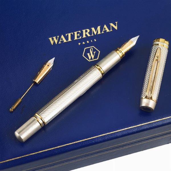 WATERMAN MAN ETOILE EDIZIONE LIMITATA PENNA STILOGRAFICA N. 0692/1000  - Asta Orologi e penne - Associazione Nazionale - Case d'Asta italiane