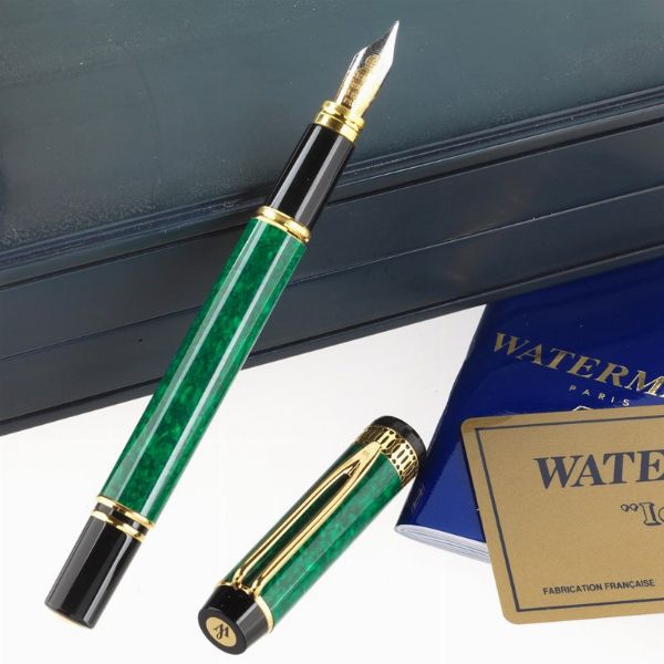 WATERMAN MAN 100 IDEAL PATRICIAN PENNA STILOGRAFICA  - Asta Orologi e penne - Associazione Nazionale - Case d'Asta italiane