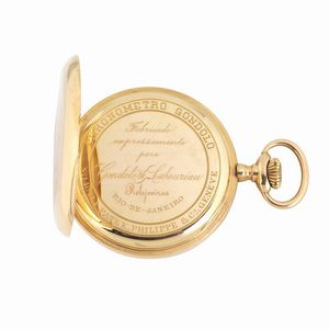 PATEK PHILIPPE & CIE GONDOLO OROLOGIO DA TASCA N. 2504XX  - Asta Orologi e penne - Associazione Nazionale - Case d'Asta italiane